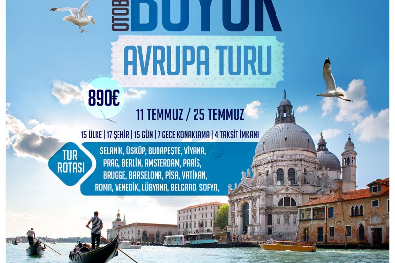 Büyük Avrupa Turu | Avruparail -10 Tam Başvuru