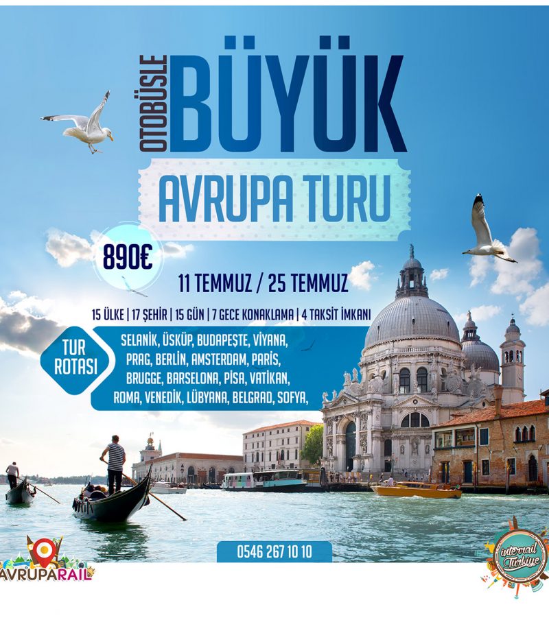 Büyük Avrupa Turu | Avruparail -10 Tam Başvuru