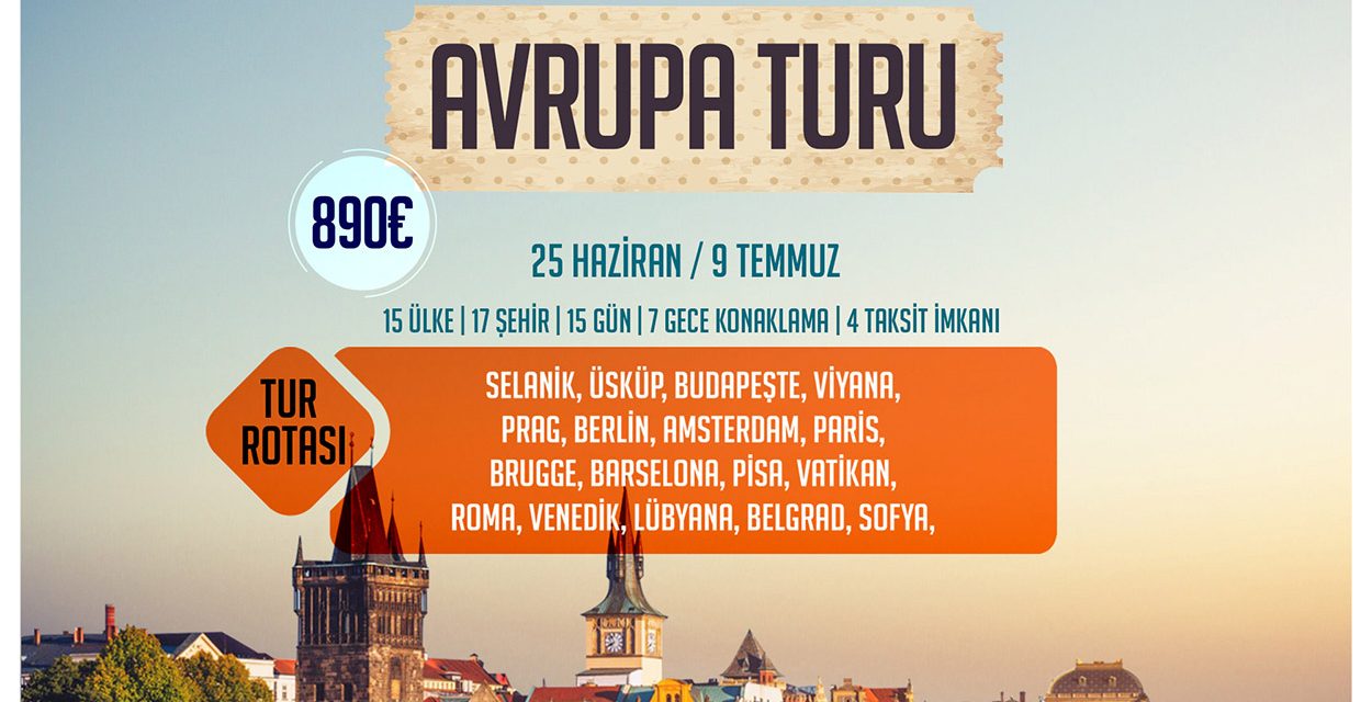 Büyük Avrupa Turu | Avruparail -9 Tam Başvuru