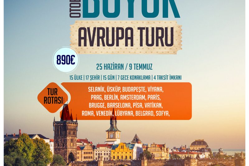 Büyük Avrupa Turu | Avruparail -9 Tam Başvuru
