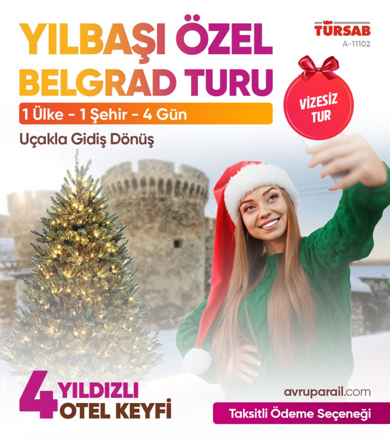 30 Aralık - 2 Ocak | Yılbaşı Özel Belgrad Turu