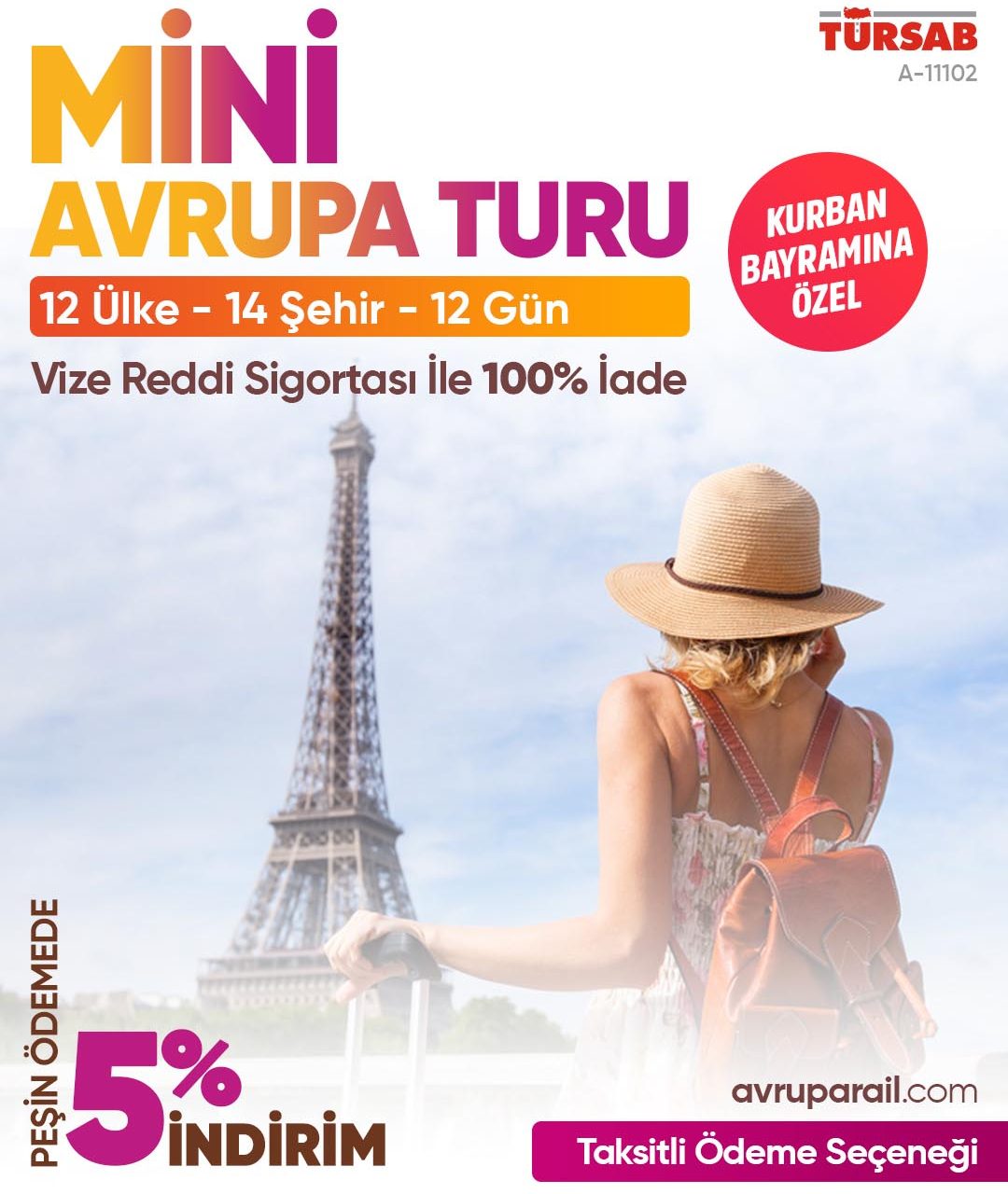 18 Mayıs - 29 Mayıs | Mini Avrupa Turu