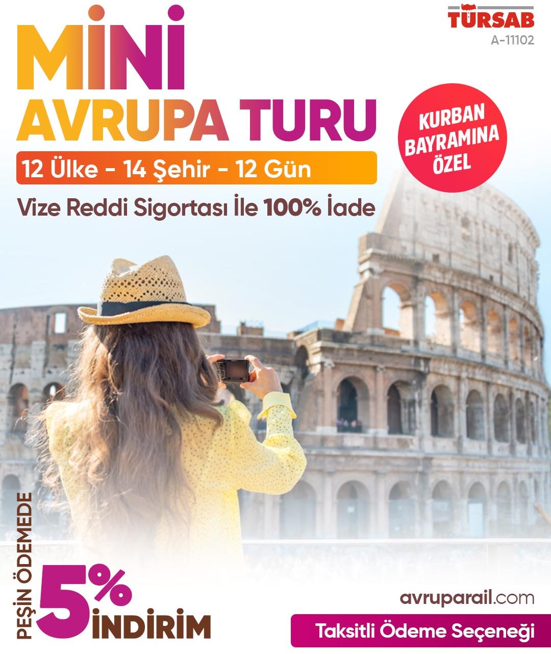 23 Mayıs - 3 Haziran | Mini Avrupa Turu