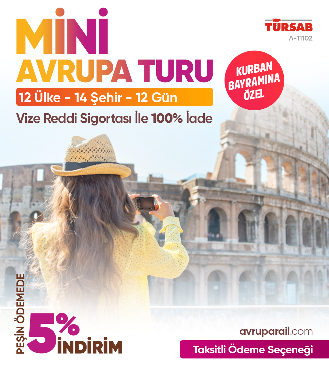 23 Mayıs – 3 Haziran | Mini Avrupa Turu