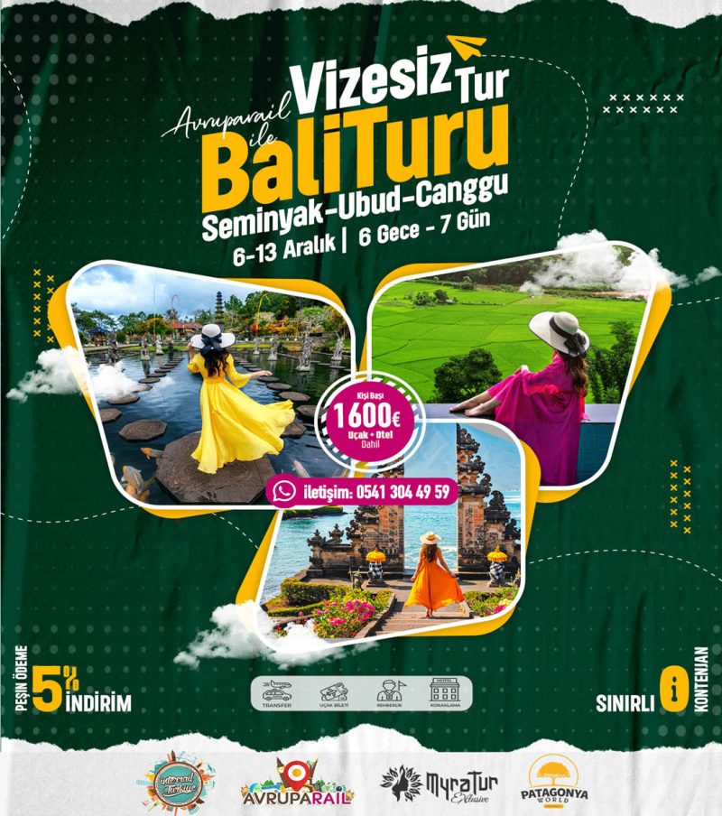 6 - 13 Aralık 2025 | Bali Turu