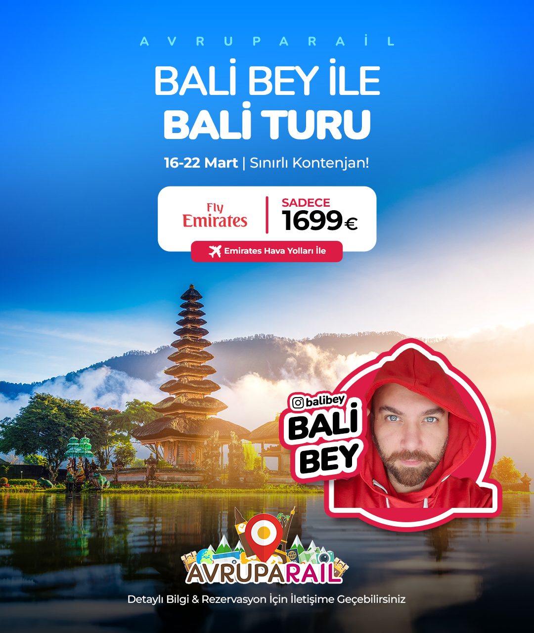 25 Mayıs - 1 Haziran 2026  | Bali Tanrılar Adası